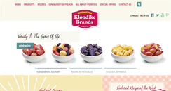 Desktop Screenshot of klondikebrands.com